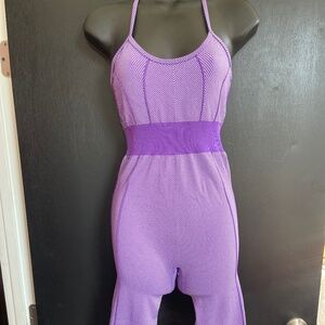Purple jumpsuit